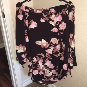 Floral OTS dress 🌸